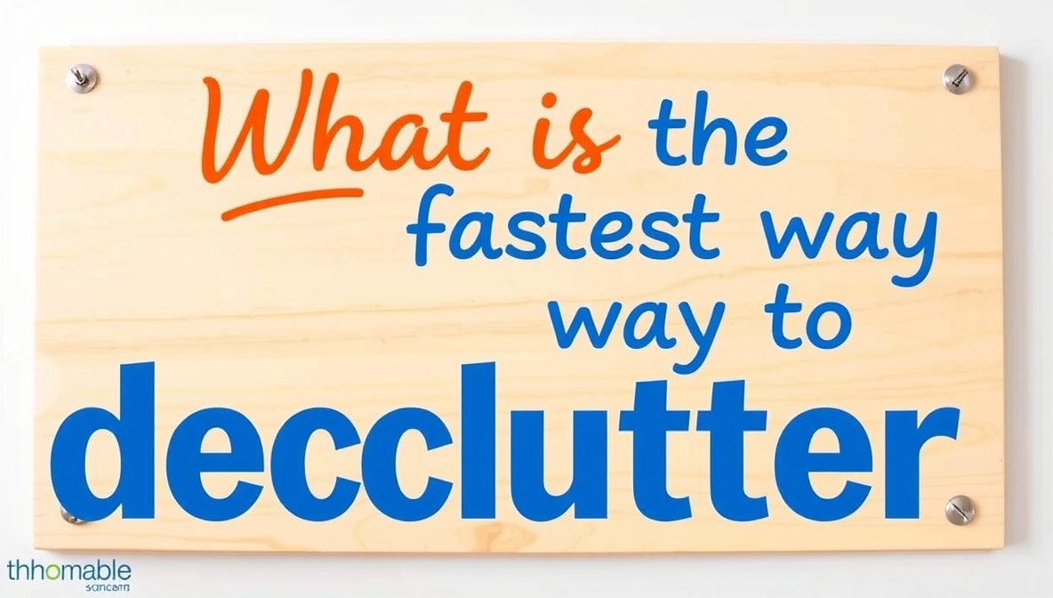 what is the fastest way to declutter ththomable – Ultimate Guide to Organizing Your Home